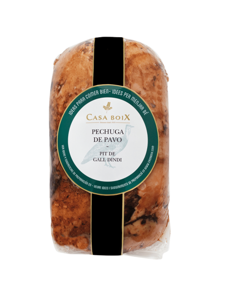 Pechuga de pavo cocida Casa Boix