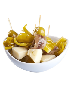 Gilda de anchoa y queso Arlequín 2