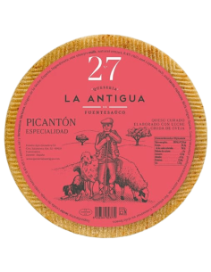 Queso de oveja curado picantón La Antigua de Fuentesaúco