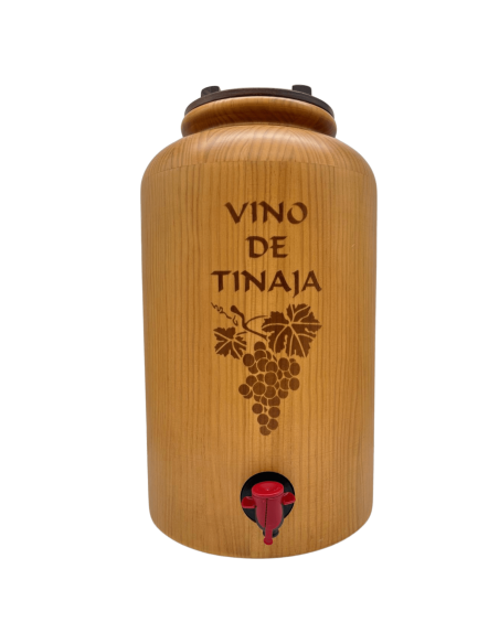 Tinaja de madera artesanal box 5L