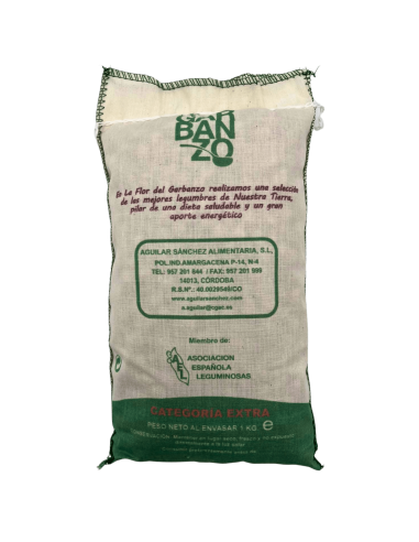 Saquito de garbanzos blancos La Flor del Garbanzo
