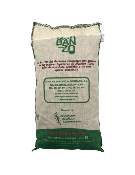 Saquito de garbanzos blancos La Flor del Garbanzo