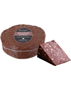 Queso Stilton blanco con chocolate y chili Hartington 2