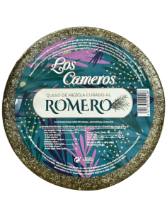 Queso mezcla curado al romero Los Cameros