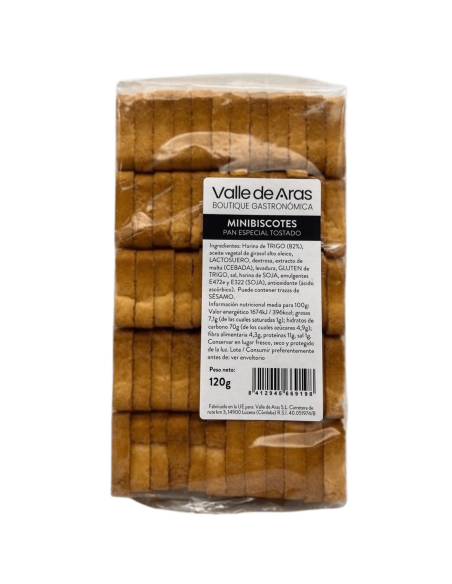 Minibiscotes Valle de Aras