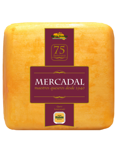 Queso Mahón Semicurado Mercadal