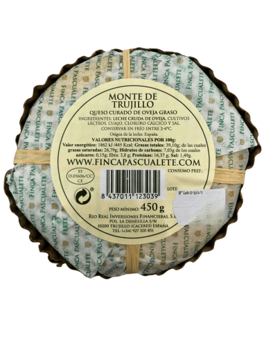 Queso de oveja Monte de Trujillo Finca Pascualete
