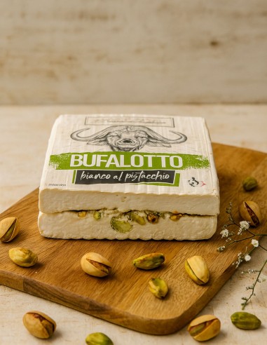 Queso de Búfalo blanco con pistacho