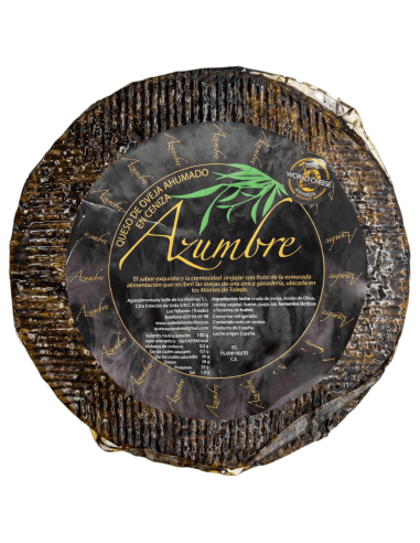 Queso de oveja ahumado en ceniza Azumbre