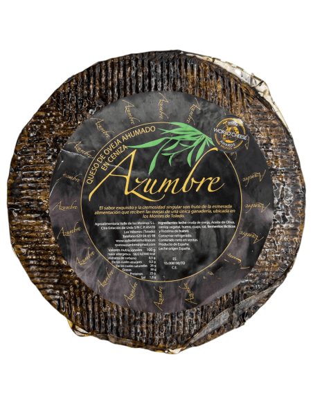 Queso de oveja ahumado en ceniza Azumbre Queso de oveja ahumado en ceniza Azumbre
