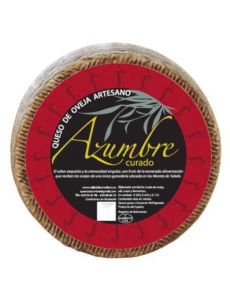 Queso de oveja artesano curado Azumbre