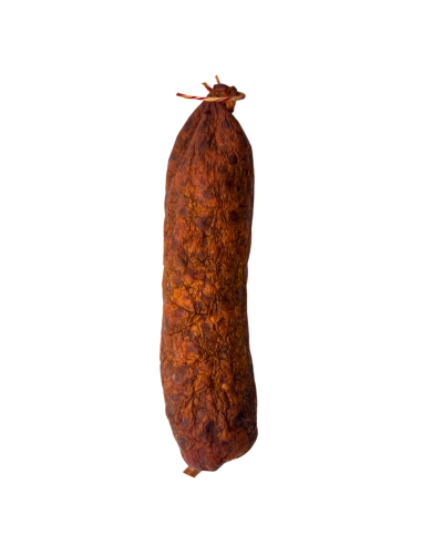 Salchichón ahumado con Comté