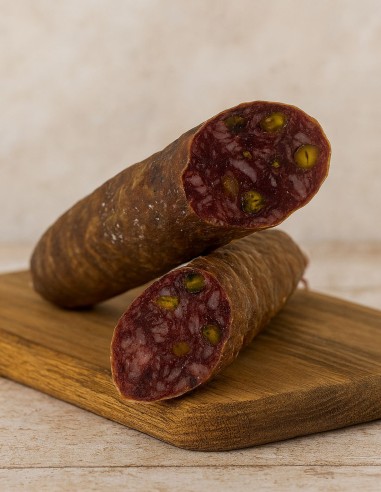 Salchichón ibérico de bellota con pistachos...