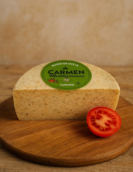 QUESO OVEJA CURADO MEDITERRÁNEO CARMEN