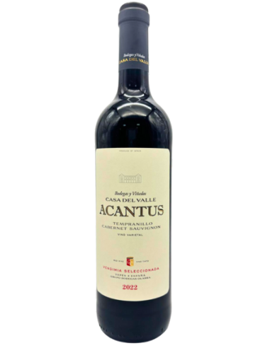 Botella de vino Tinto