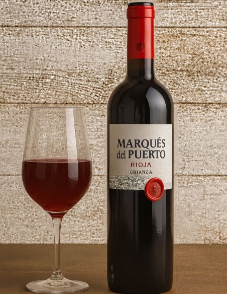 Vino Tinto Crianza Marques del puerto