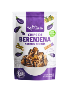 Chip Berenjena con miel de caña