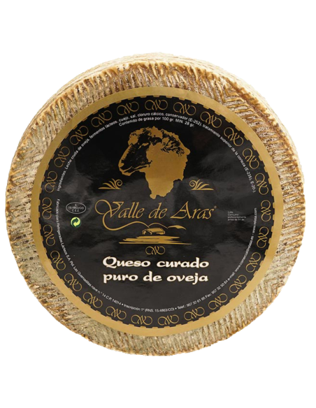 Queso Oveja Curado Valle de Aras Queso Oveja Curado Valle de Aras