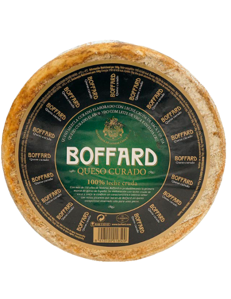 Queso Boffard Curado Etiqueta Verde