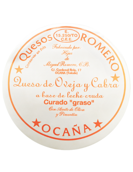 Queso Madurado Al Pimentón Romero Ocaña