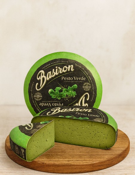 Queso Gouda Pesto Verde Basiron