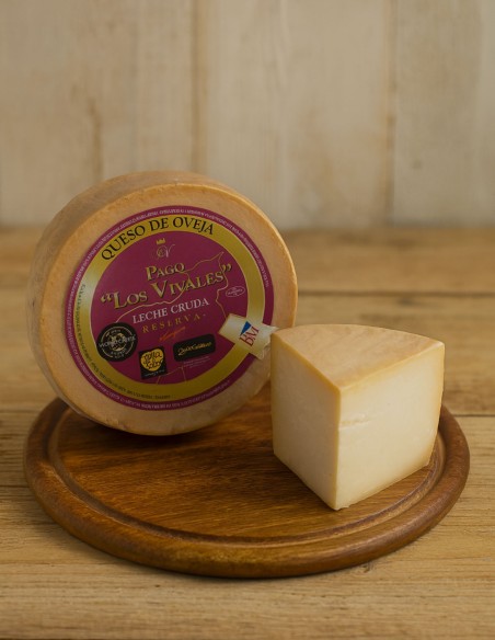 Queso de Oveja Reserva Etiqueta Roja/Burdeos Pago Los Vivales