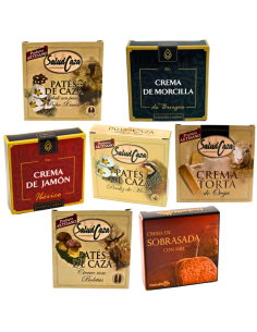 Lote cremas gourmet