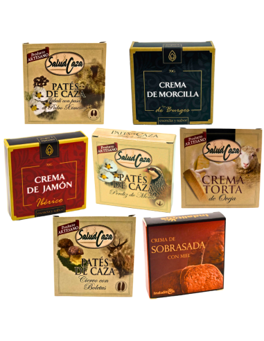 Lote cremas gourmet