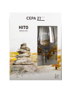 Estuche Botella + Copa de Vino tinto Hito