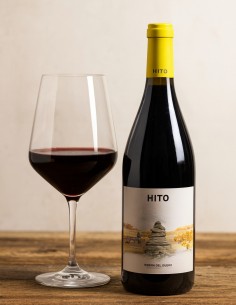 Estuche Botella + Copa de Vino tinto Hito 2