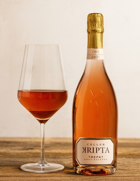 Vino Rosado Celler Kripta Trepat Reserva Brut