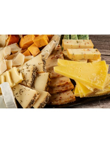 Tabla Buffet de quesos 16 tipos