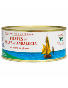 Filetes de Melva de Andalucía en Aceite de Girasol La Tarifeña
