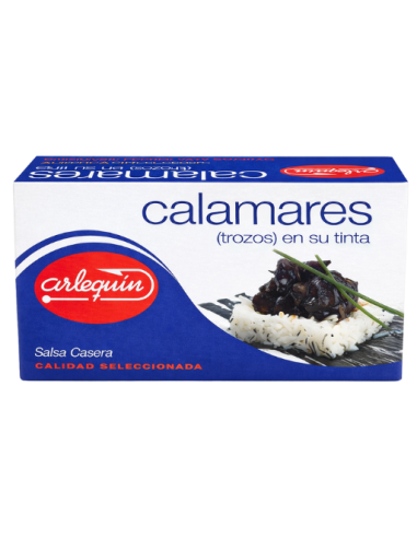 Calamares en su Tinta Arlequín