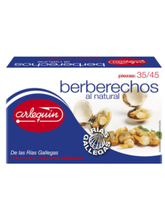 Berberechos al Natural 35/45 Piezas Arlequín