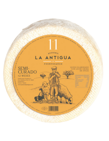 Queso de oveja Semicurado La Antigua de Fuentesaúco