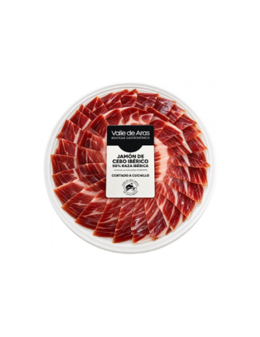 Plato Jamón cebo 50% ibérico Valle de Aras 90gr