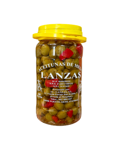 Aceitunas partidas con hueso Lanzas
