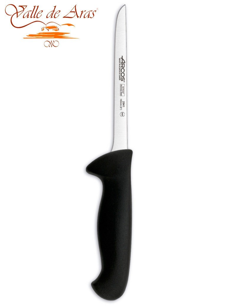Cuchillo Carnicero Deshuesador Serie 2900 160 mm Negro