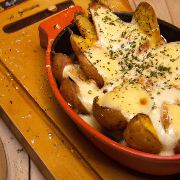 patatas asadas con queso